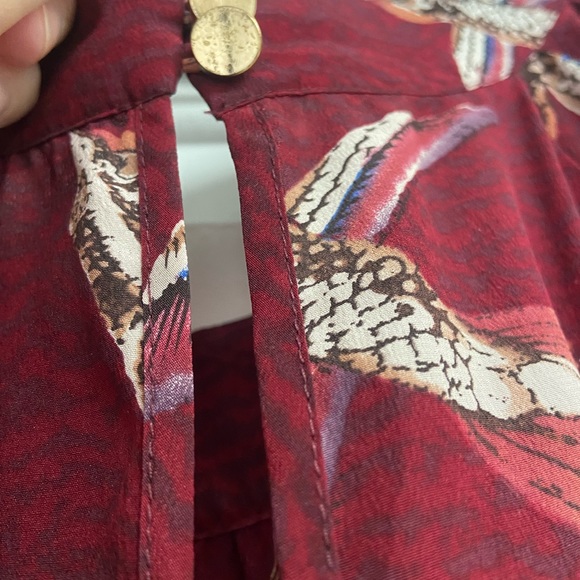 Women’s silk dress, US size 4 bought in the UK as a size 8 from Warehouse. - Picture 7 of 9